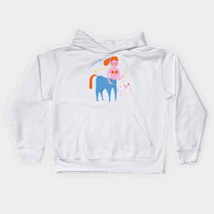 Zodiac sign - Sagittarius Kids Hoodie